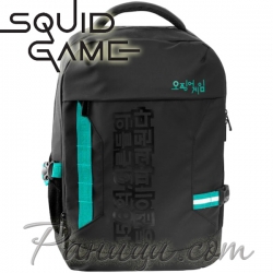 Squid Game Ученическа раница с три отделения 68595 Squid Game Ученическа раница с три отделения 68595